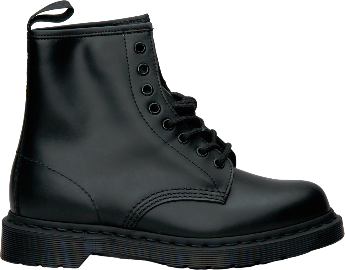 martens mono black 1460