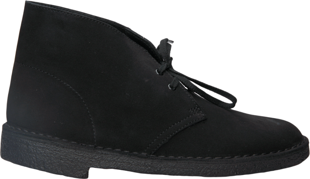 Clarks Desert Boot Black Suede
