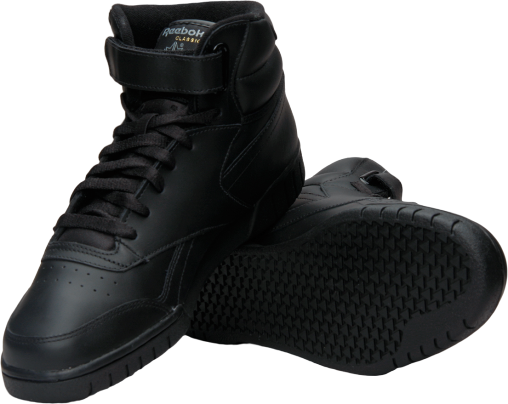 black reebok exofit