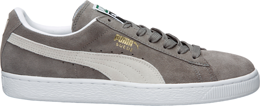 grey and white puma