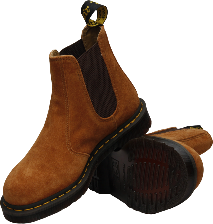 dr martens 2976 suede chelsea boots