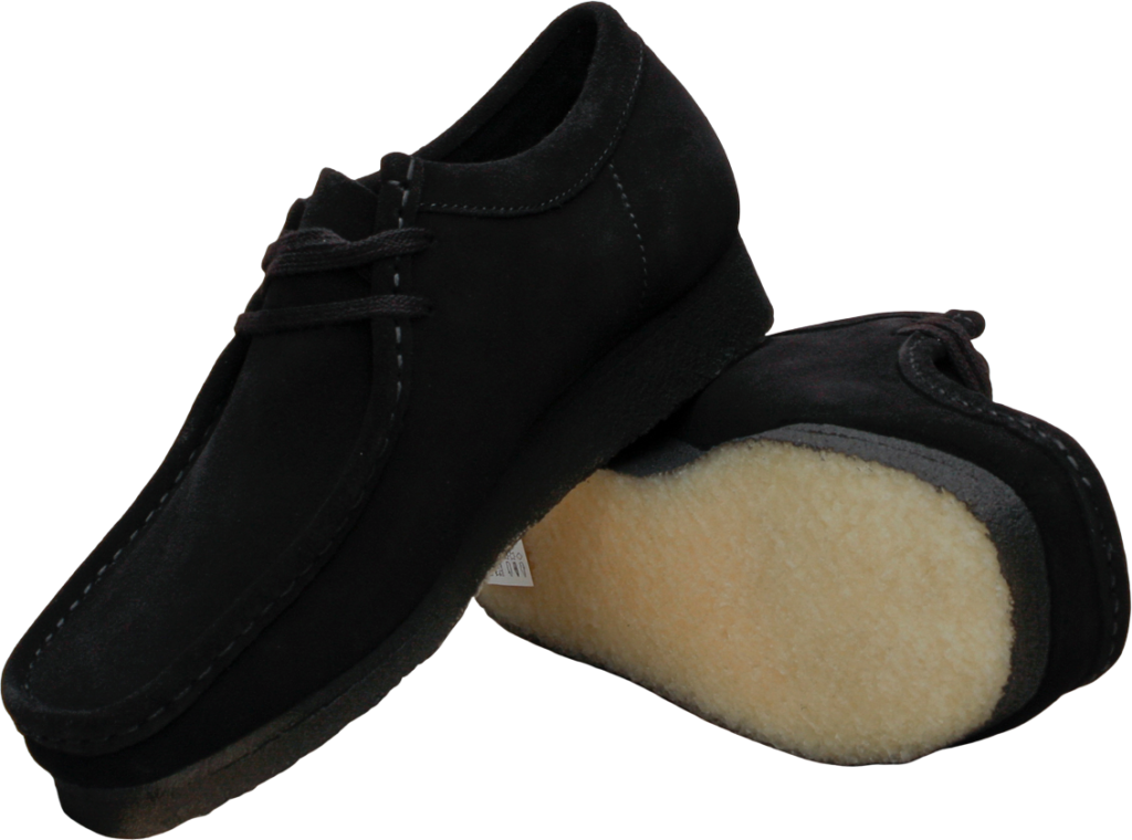 Clarks Wallabee Suede Black