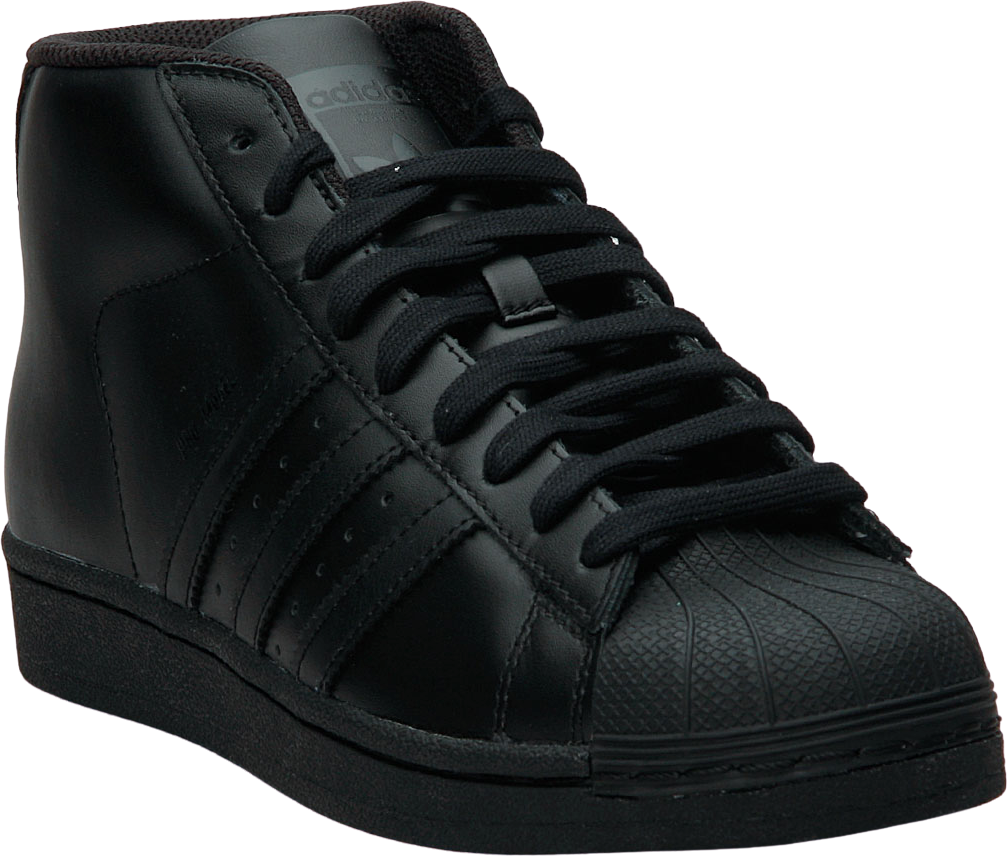 adidas pro model black black