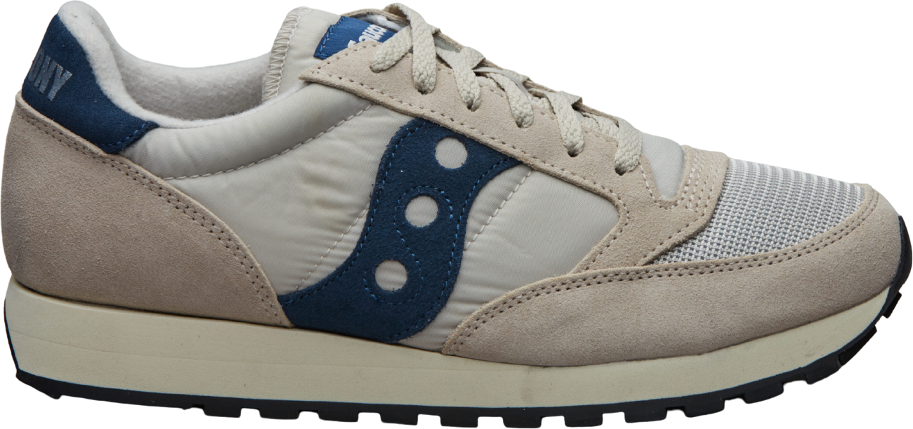 saucony jazz original vintage tan navy