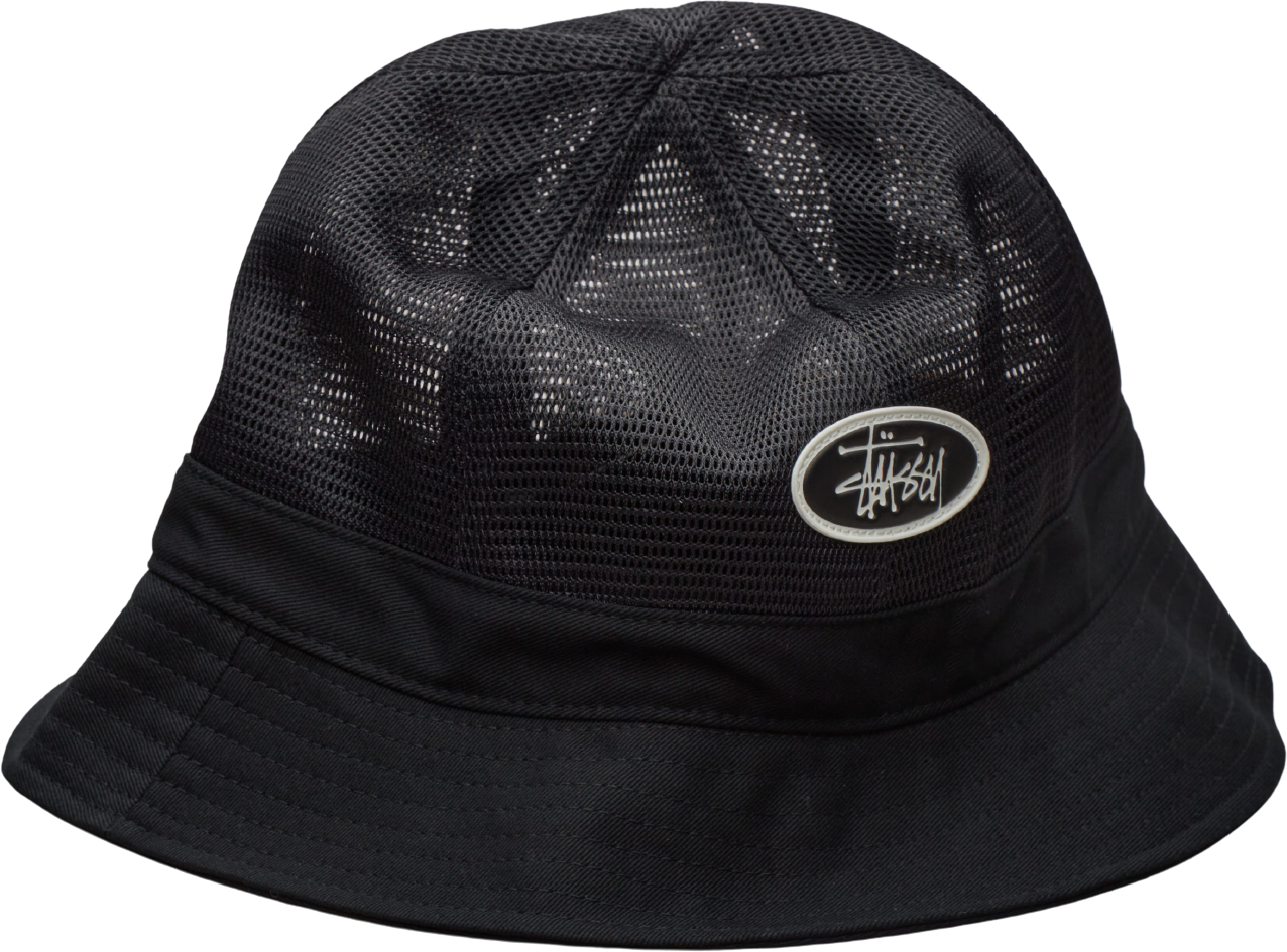 Stussy Mesh Crown Bell Bucket Hat