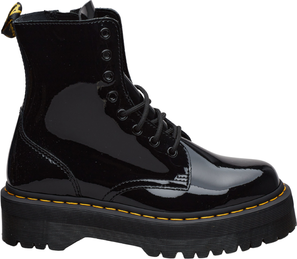 Dr Martens Jadon Black Patent Lamper