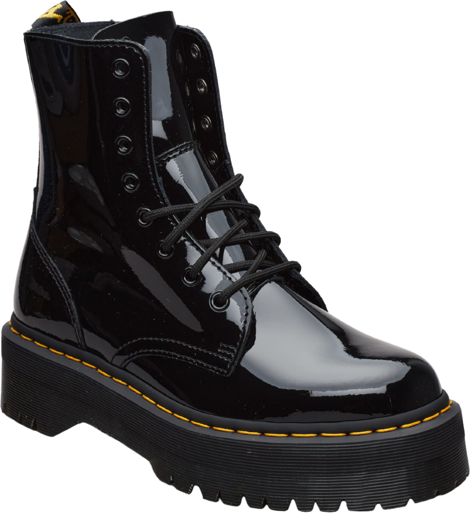 Dr Martens Jadon Black Patent Lamper