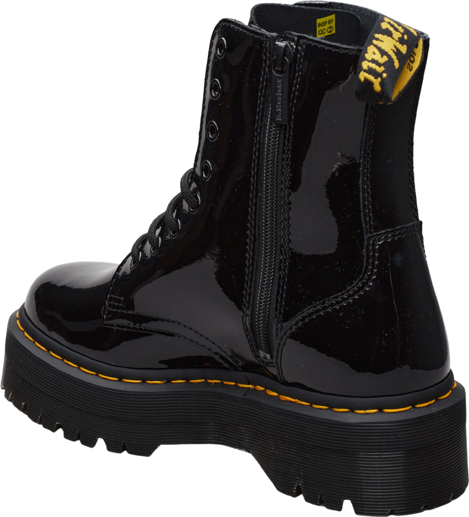 Dr Martens Jadon Black Patent Lamper