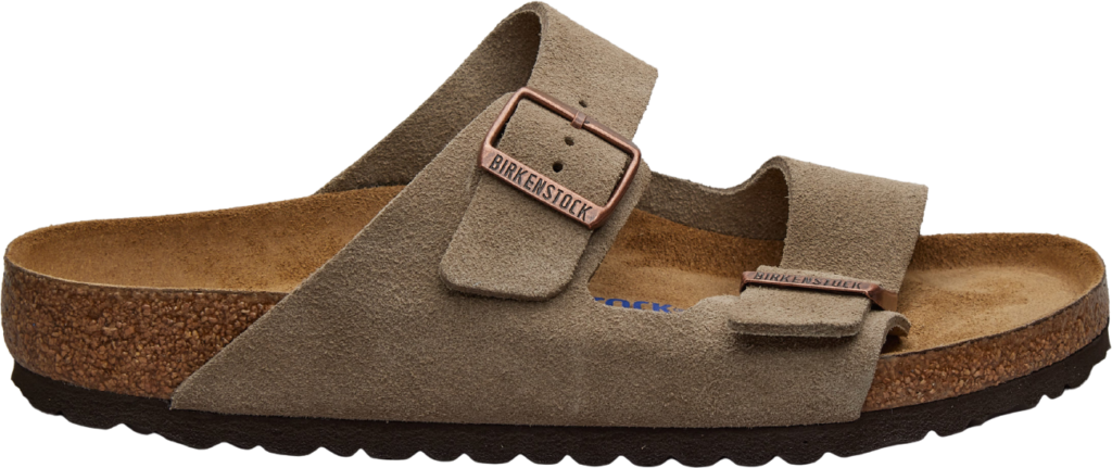 Birkenstock Arizona SFB Suede Taupe Normal