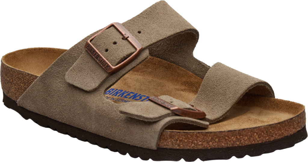 Birkenstock Arizona SFB Suede Taupe Normal