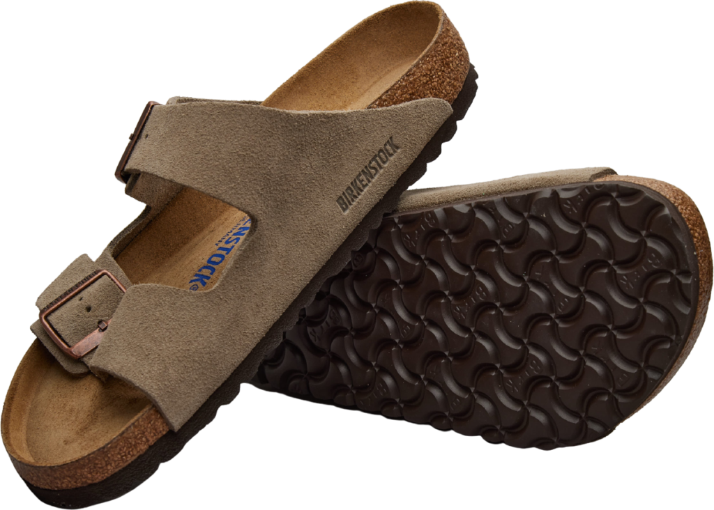Birkenstock Arizona SFB Suede Taupe Normal
