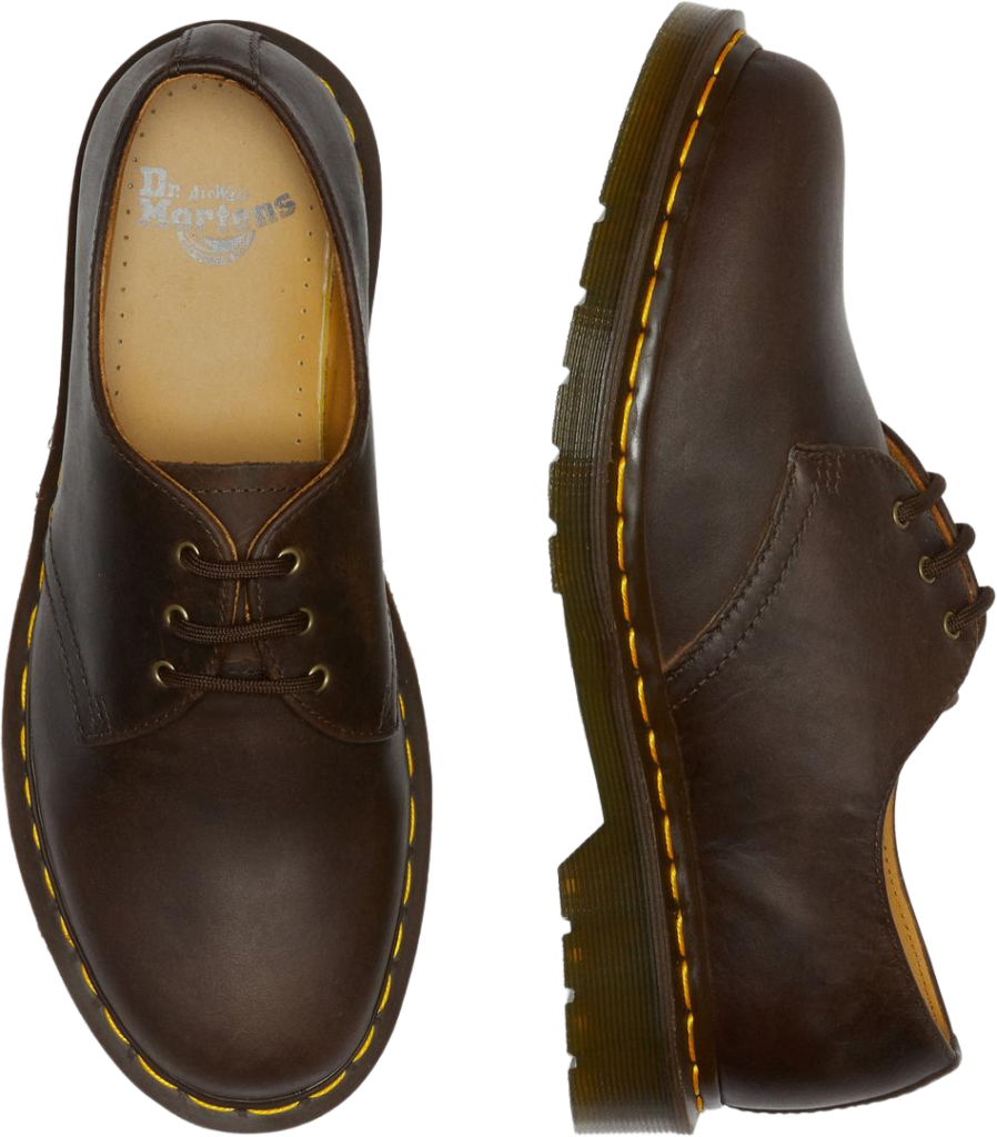 Dr Martens 1461 Dark Brown Crazy Horse