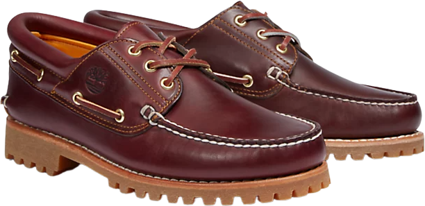 Timberland Authentic 3-Eye Boat Shoe Burgundy