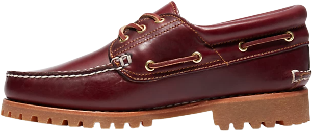 Timberland Authentic 3-Eye Boat Shoe Burgundy