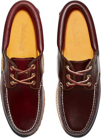 Timberland Authentic 3-Eye Boat Shoe Burgundy