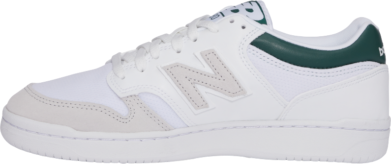 New Balance BB480 LKD White/Nighwatch Green