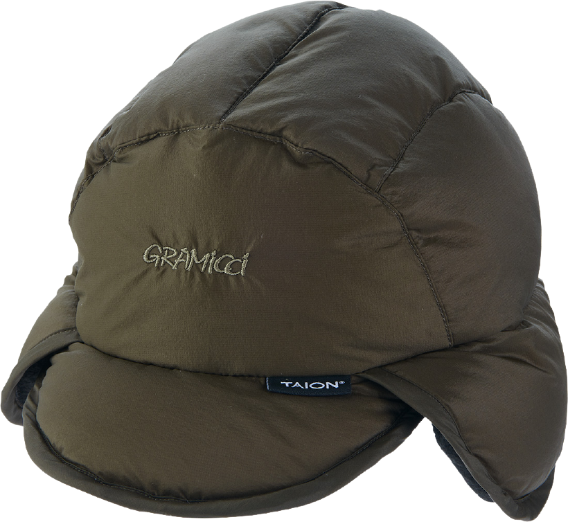 Gramicci Down Mountain Cap Deep Olive