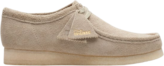 Clarks Originals Wallabee Pale Grey Suede