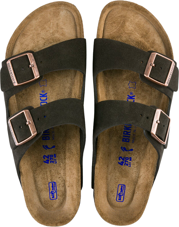 Birkenstock Arizona SFB Suede Leather Mocca