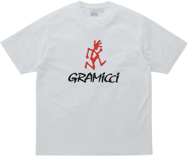 Gramicci Logo Tee White