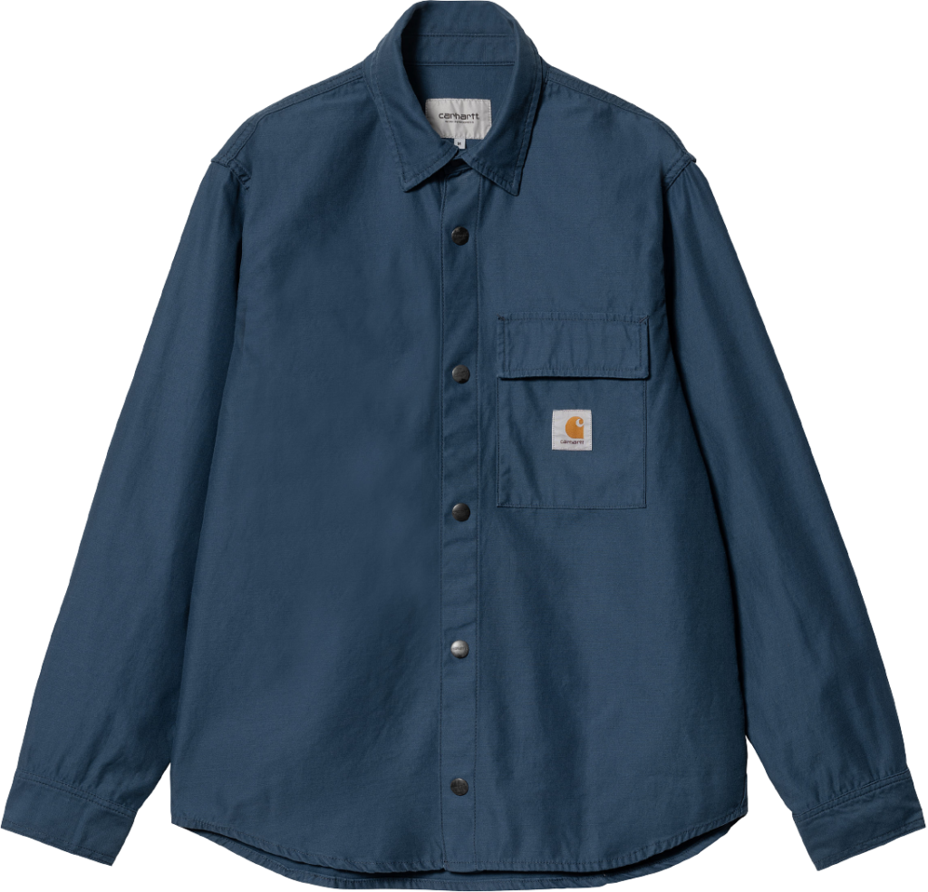 Carhartt WIP Hayworth Shirt Jac Naval
