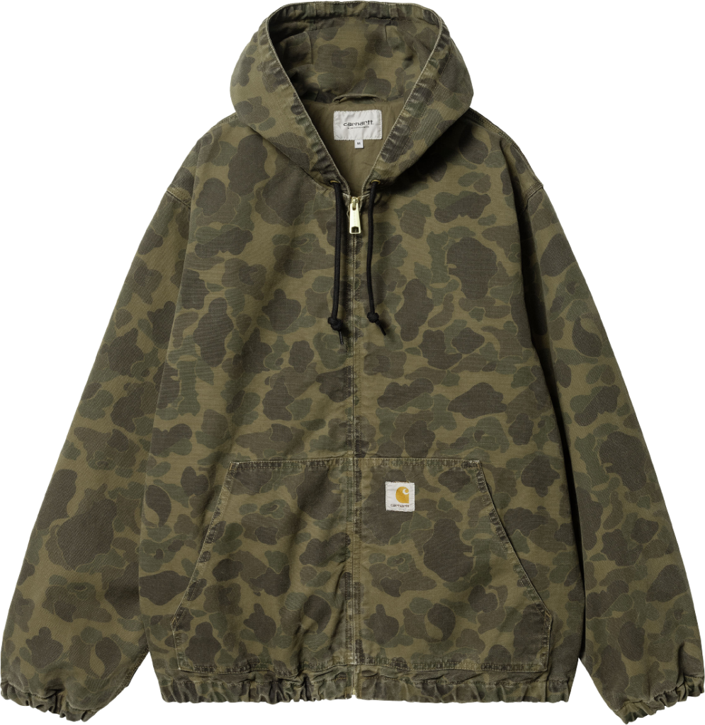 Carhartt WIP Duck Active Jacket Camo Duck/Office Green