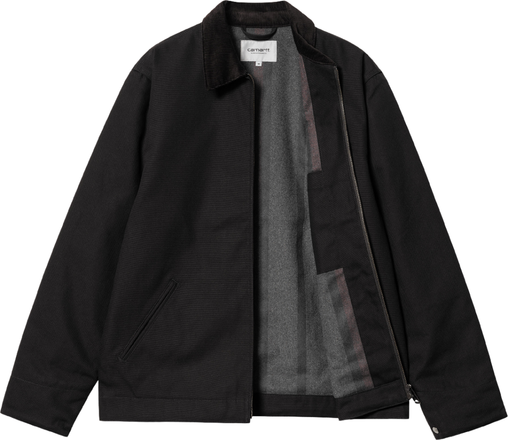 Carhartt WIP Detroit Jacket Black/Black Rigid