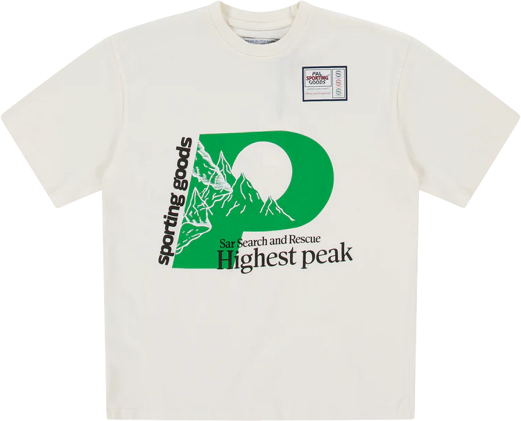 PAL Highest Peak T-Shirt Marshmallow