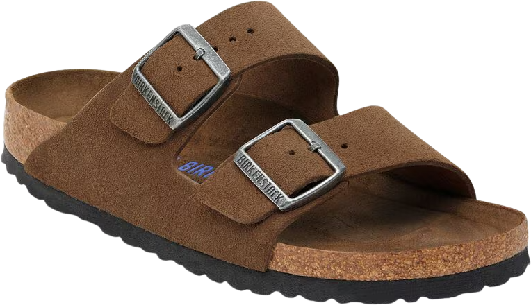 Birkenstock Arizona SFB Normal Suede Dark Tea Tonal
