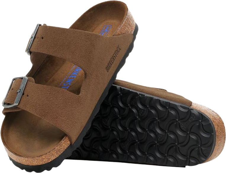 Birkenstock Arizona SFB Normal Suede Dark Tea Tonal