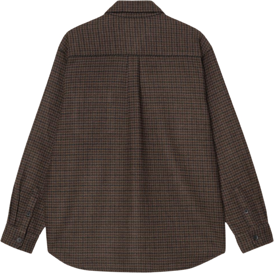 Carhartt WIP L/S Lowis Shirt Lowis Houndstooth Vitola