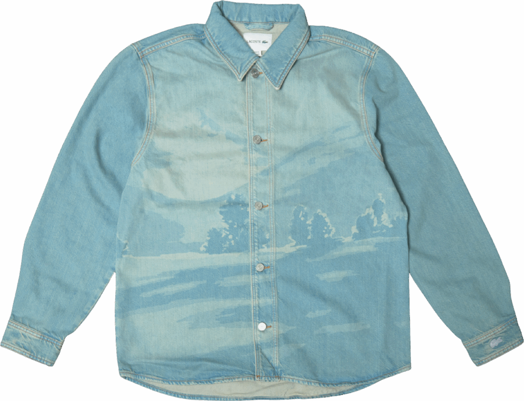 Lacoste L/S Casual Shirt Washed Bleach