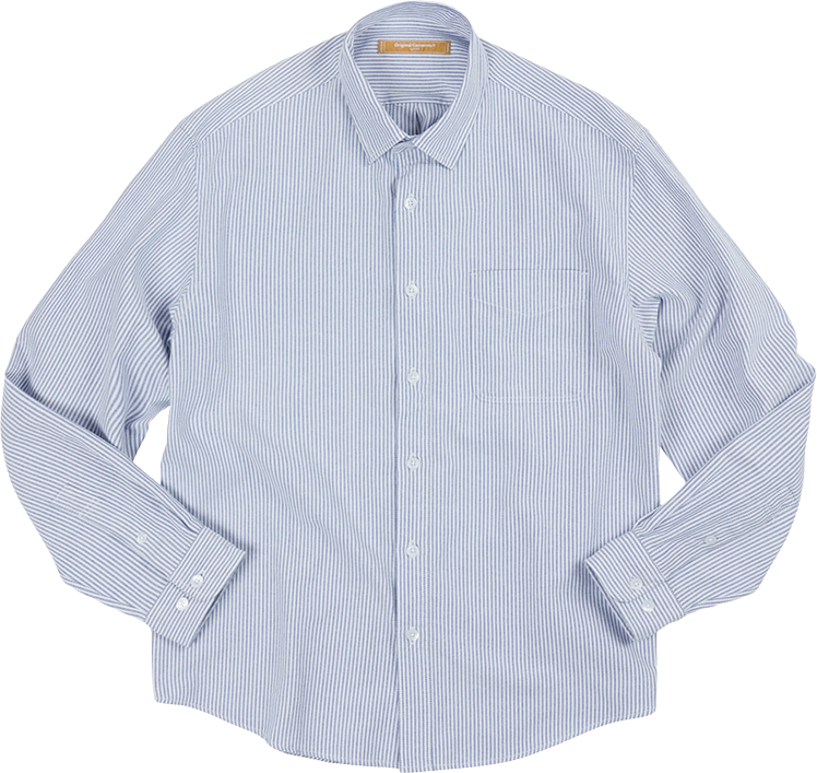 FrizmWorks OG Stripe Oversized Shirt Blue