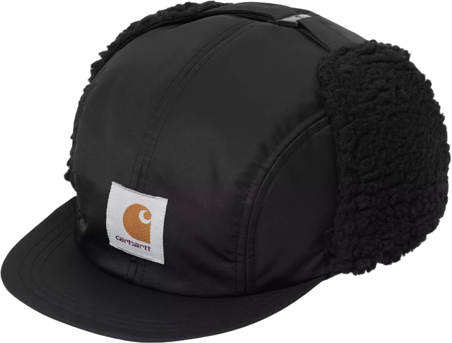 Carhartt WIP Oltera Ear Guard Cap Black