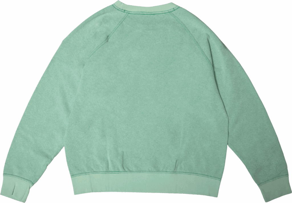 Wild Donkey Crewneck Raglan Sweatshirt ESW Kelly Green