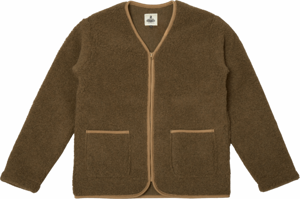 Coldbreaker Cardigan Zip Up Vee Bark