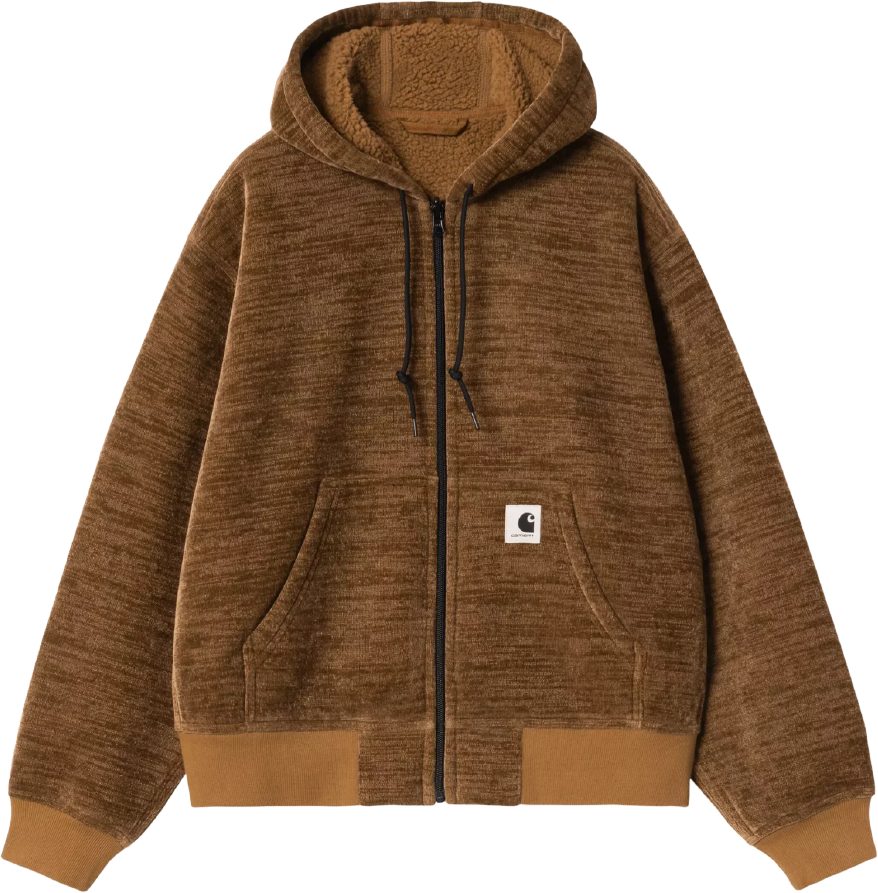 Carhartt WIP W’ OG Active Sweat Jacket Hamilton Brown