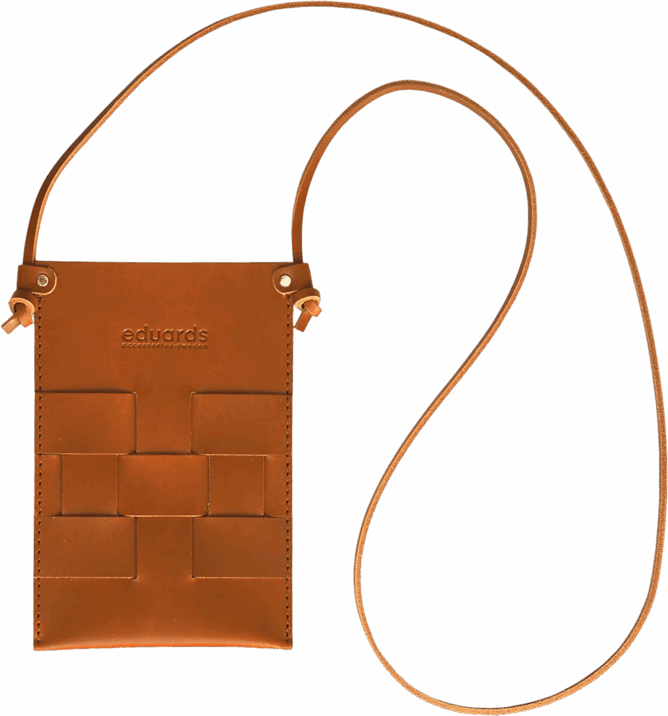 Eduards Näver Pocket Bag Cognac