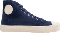 US Rubber Military Wool High Top Navy/Ecru