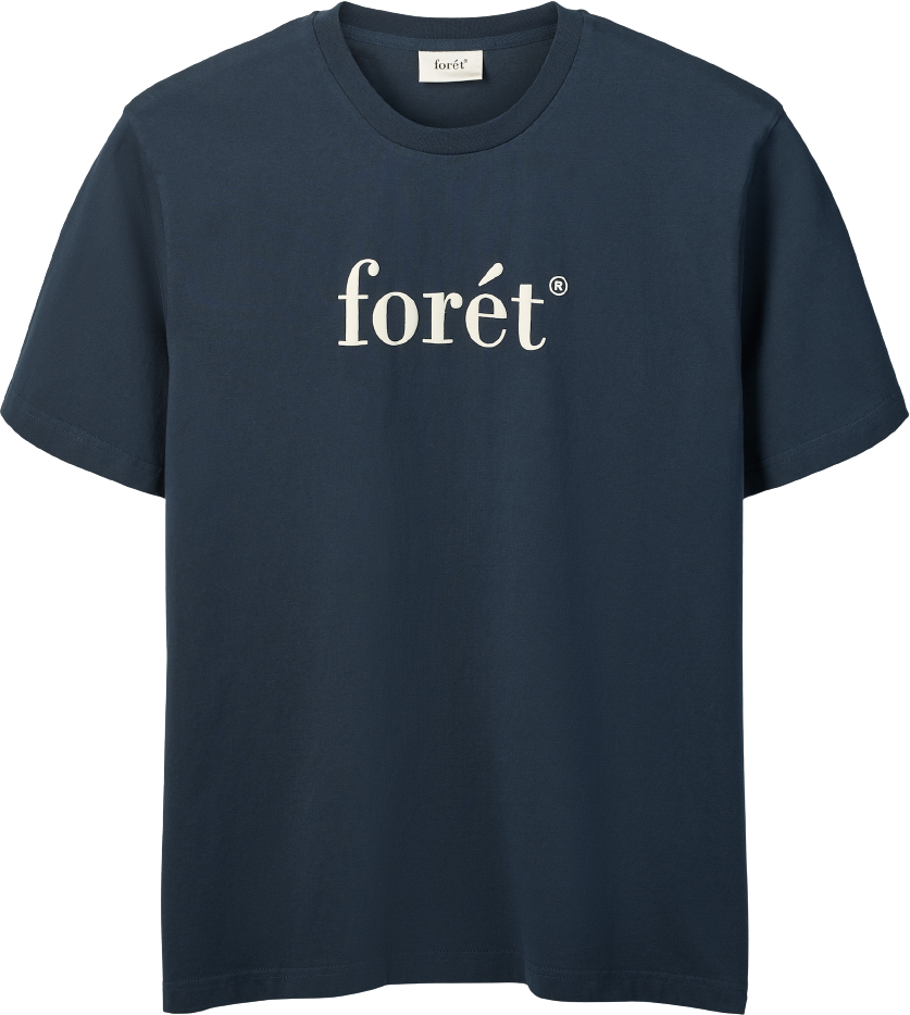 Forét Amber T-Shirt Navy/Cloud