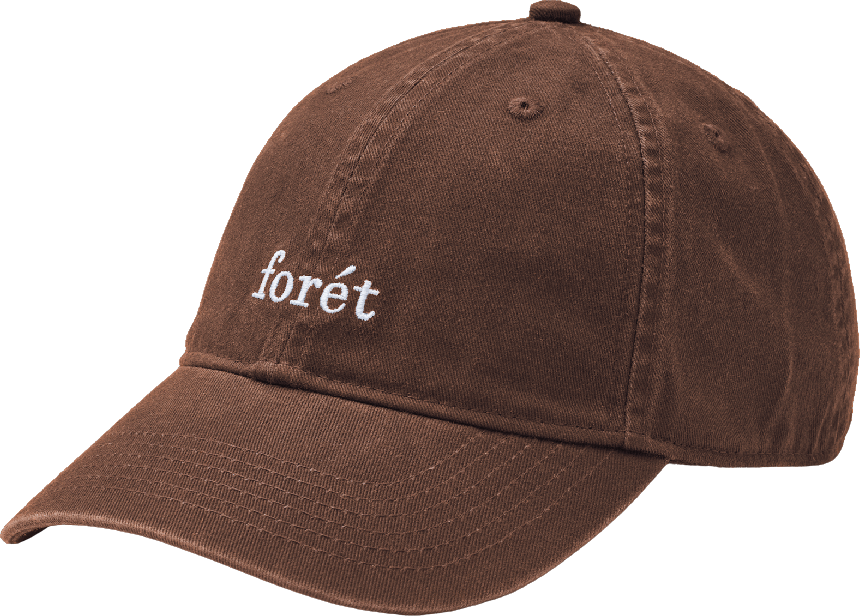 Forét Hawk Washed Cap Brown