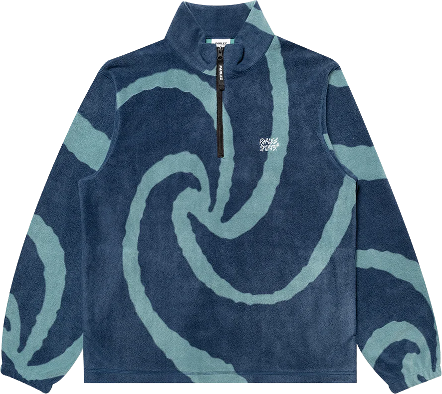 Parlez Chevy 1/4 Zip Fleece Lagoon