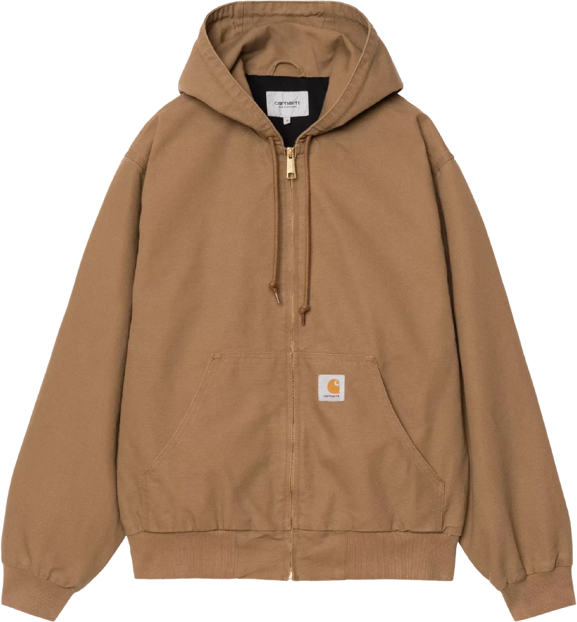 Carhartt WIP OG Active Jacket Hamilton Brown Rinsed