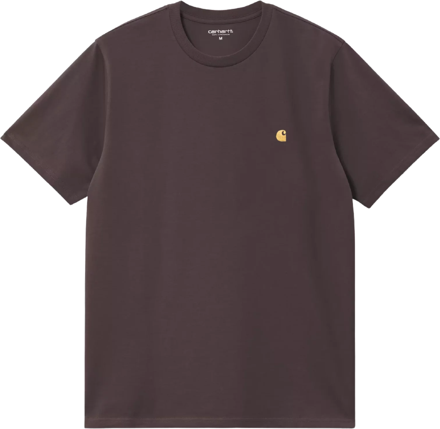 Carhartt WIP S/S Chase T-Shirt Shale/Gold