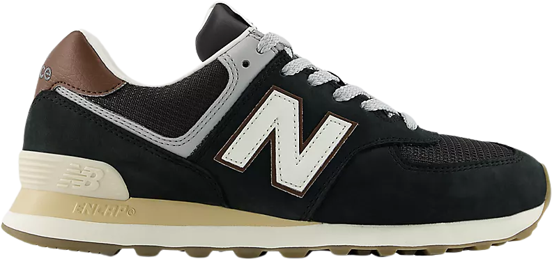 New Balance U574 8SB Brown/Dark silver Metallic