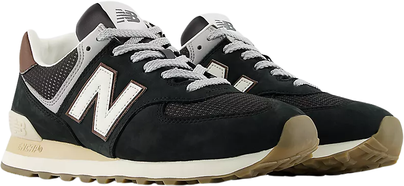 New Balance U574 8SB Brown/Dark silver Metallic