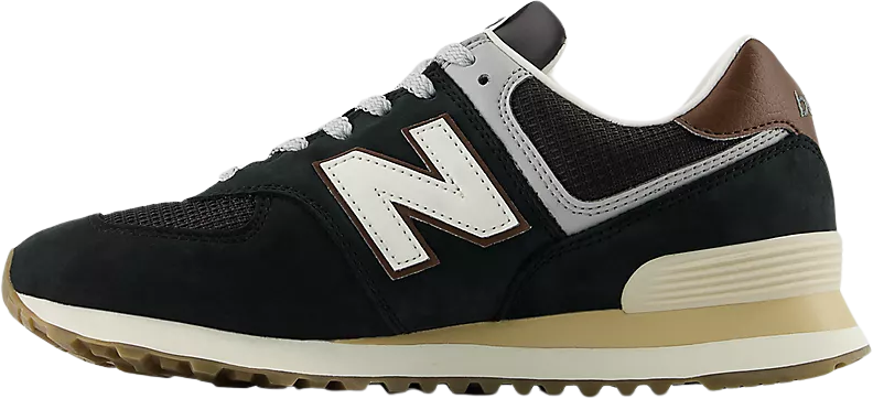 New Balance U574 8SB Brown/Dark silver Metallic