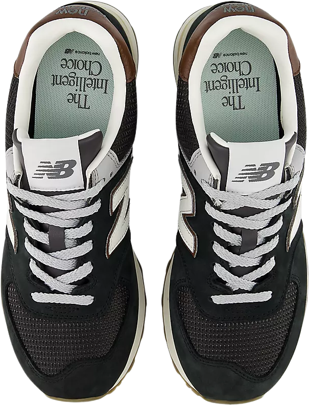 New Balance U574 8SB Brown/Dark silver Metallic