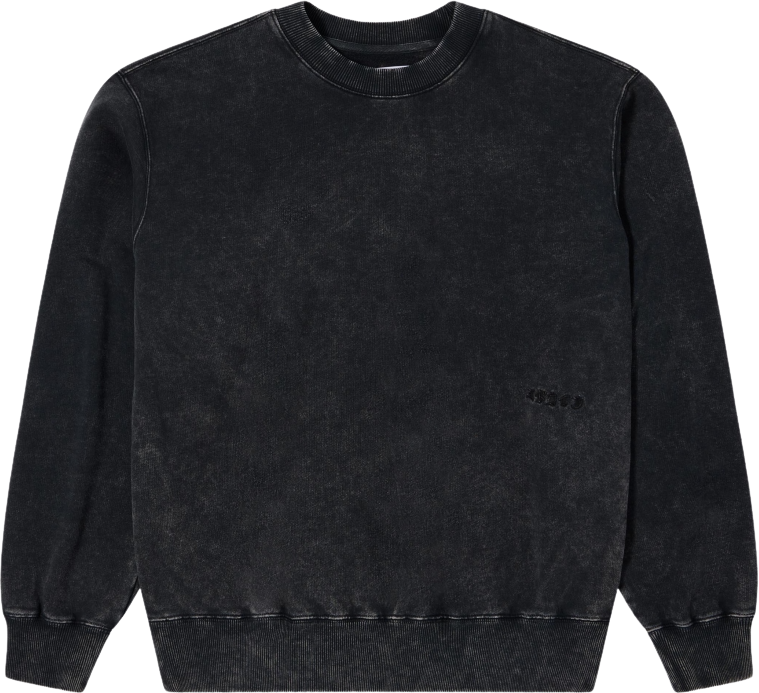 Edwin Axiom Crew Sweat Grey Marl