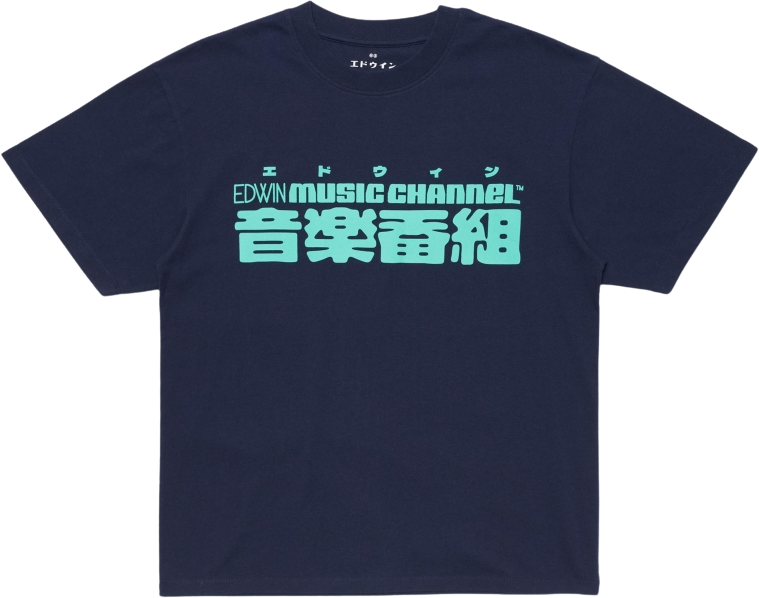 Edwin Ongaku T-Shirt Maritime Blue